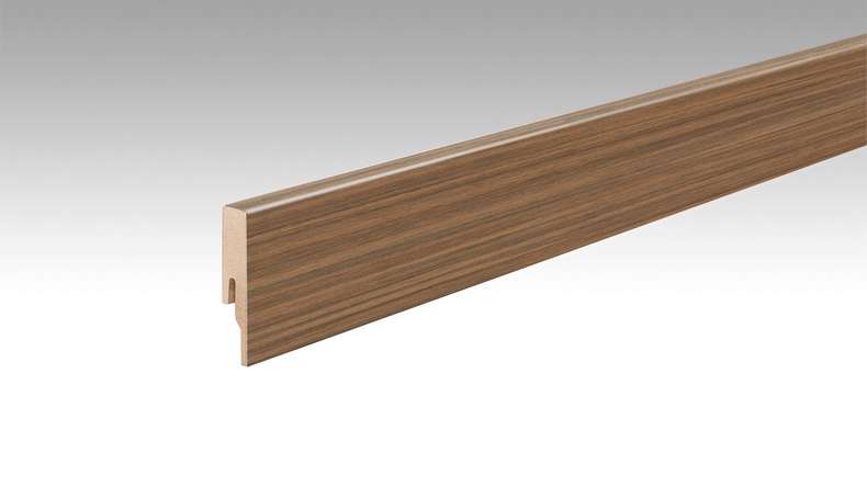 MEISTER skirting boards Profile 20 PK Walnut Amore 6389 - 2380 x 60 x 16 mm (200013-2380-06389)