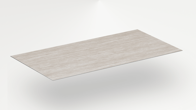 planeo SPC wall cladding – CeraRock Tile Stripes Light Travertine XL 280 x 117.5 cm