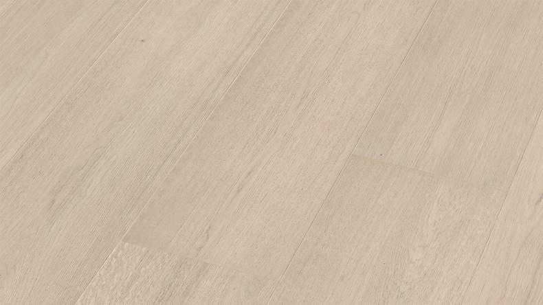 MEISTER Lindura wood flooring HD 400 - 20229 Oak natural pearl white ultra matt lacquered 2200 x 270 x 11 mm (500214-2200270-20229)