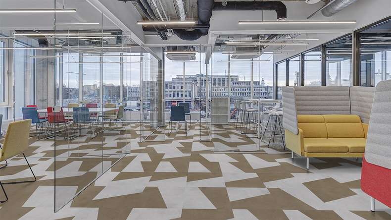 Forbo Allura Material 55 adhesive vinyl - Canyon Cement (636736DR5_con)