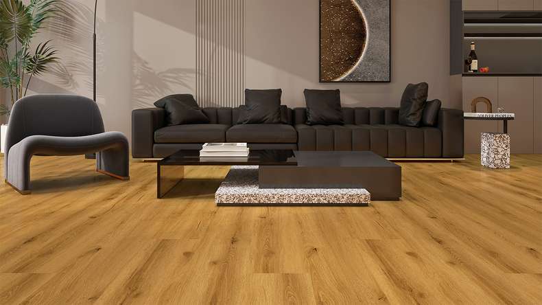 Lys&Land Rigid Klick Vinyl - Fjordline XL Oak Prime 1.83m long XL plank | integrated footfall sound insulation (SP183-10)