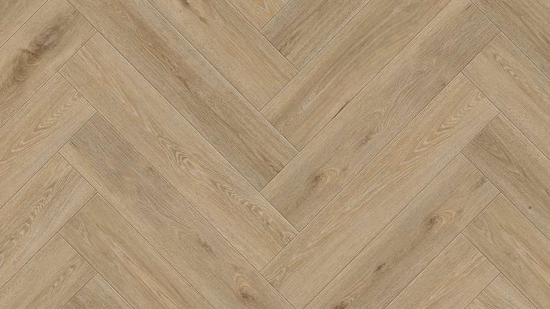 Gerflor adhesive vinyl - Creation 55 Aquinoah Nature | Herringbone