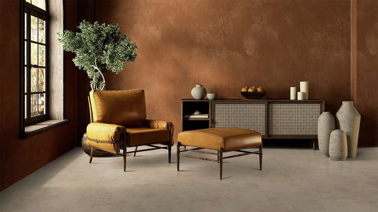 Gerflor click Vinyl - Virtuo 30 Rigid Acoustic Tavla Beige | integrated impact sound insulation (39101451)