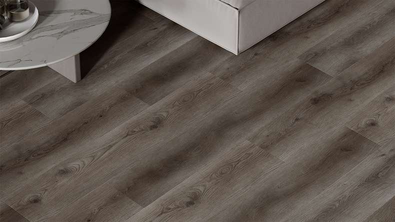 planeo Rigid Click Vinyl - HOMEtec Pro 50 IXPE Shadow Oak | Impact sound insulation integrated (RP-E50-7)