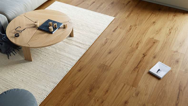 planeo adhesive vinyl - Woodline natural brown oak | synchronised embossing (PLDD2570-ENB)