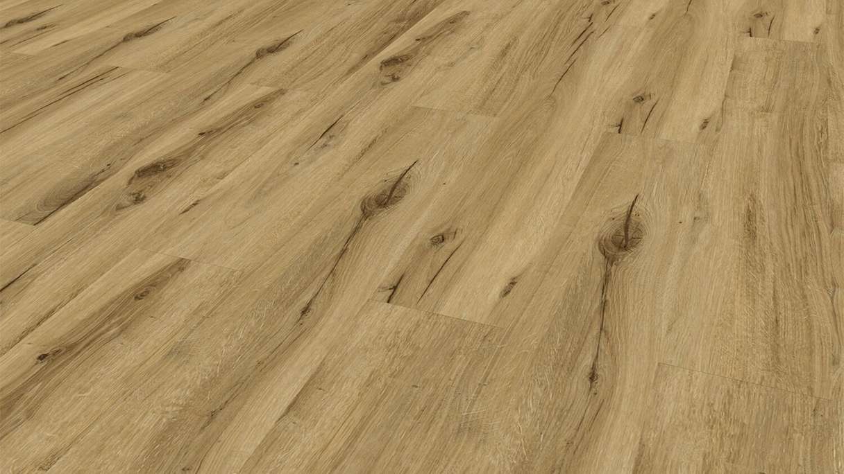 Gerflor Klick Vinyl - Senso Premium Rigid Acoustic Bambi fauve | Impact sound insulation integrated (40441629)