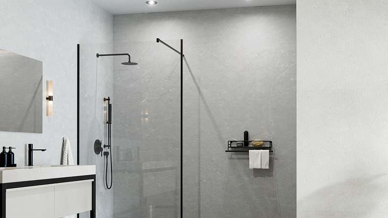 planeo wall cladding SPC - CeraRock Tile Concrete Light 120 x 60 cm