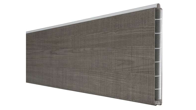planeo Gardence Simply Small - single profile Grey Ash Cut