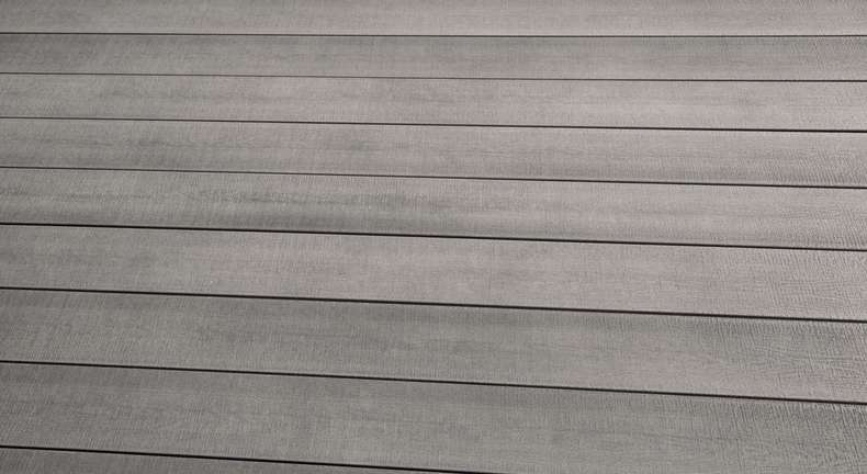 Complete set TitanWood 3m solid plank wood structure light grey 9.2m² incl. aluminium-UK