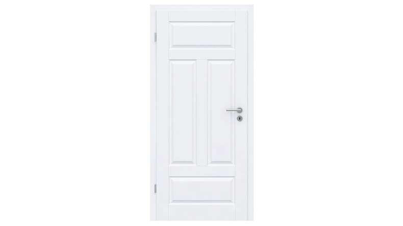planeo country house interior door PUREA Casa 4 AR white lacquer 9003 design edge | lacquered - 1985 x 610|735|860|985 mm