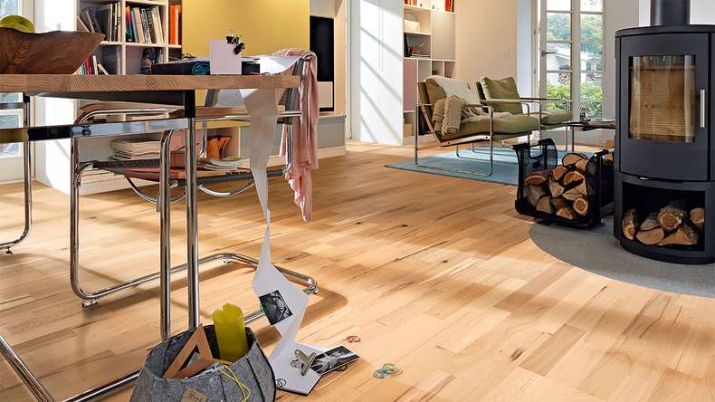 MEISTER Parquet Flooring - Longlife PC 200 Beech lively (500009-2400200-09046)