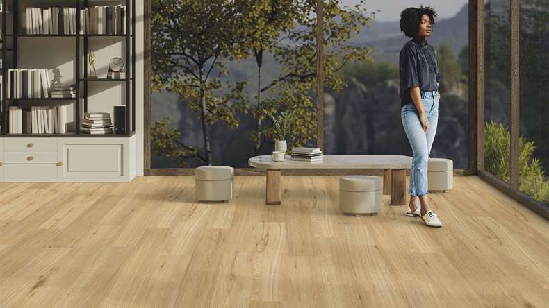 Gerflor Klick Vinyl - Senso Premium Rigid Acoustic Columbia | Impact sound insulation integrated (39470837)