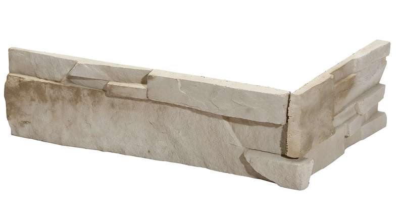planeo StoneWall Solid angle slips - quartzite