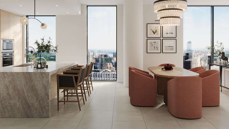planeo Rigid Click Vinyl - Light Grey XXL Tile | Impact sound insulation integrated (DF-KF-794-030)