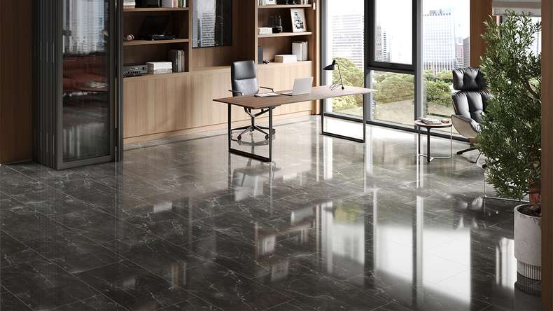 planeo laminate - Stone 2.0 Botticino Dark High gloss (FE00610)