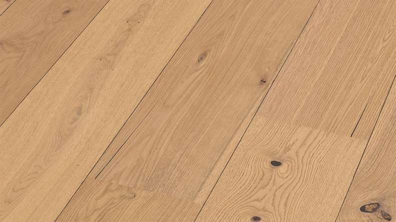 MEISTER Lindura wood flooring HD 400 - 08916 Oak authentic caramel ultra matt lacquered 2200 x 270 x 11 mm (500214-2200270-08916)