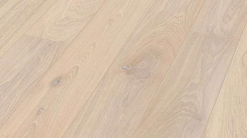 MEISTER Parquet Flooring - Longlife PD 400 Oak lively cream white limed (500006-2200180-09014)