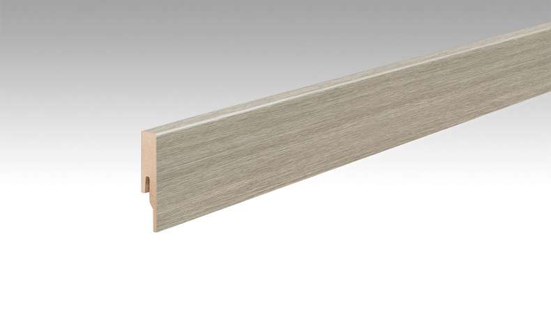 MEISTER skirting boards Profile 20 PK Oak Merino grey 7140 - 2380 x 60 x 16 mm (200013-2380-07140)