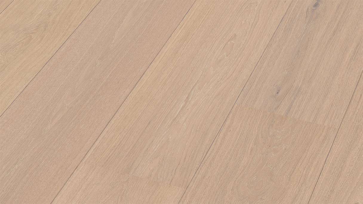 MEISTER Lindura wood flooring HD 400 - 08922 Oak natural champagne ultra matt lacquered 2200 x 270 x 11 mm (500214-2200270-08922)