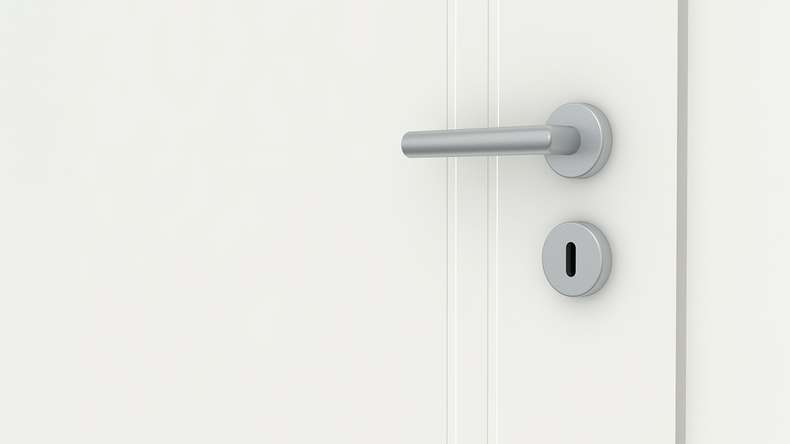 planeo design interior door VELA Kado 7O white lacquer 9010 corner edge | lacquered - 2110 x 610|735|860|985 mm