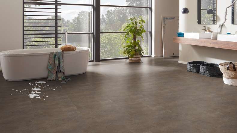 Skaben Multilayer Vinyl - TitanCore Umbria XL | integrated impact sound insulation (ST-6202911)