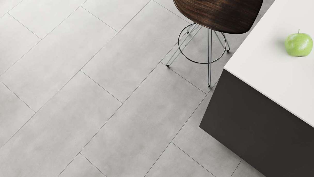 planeo Click Vinyl - Rigid Concrete light Zero (DF-86601)
