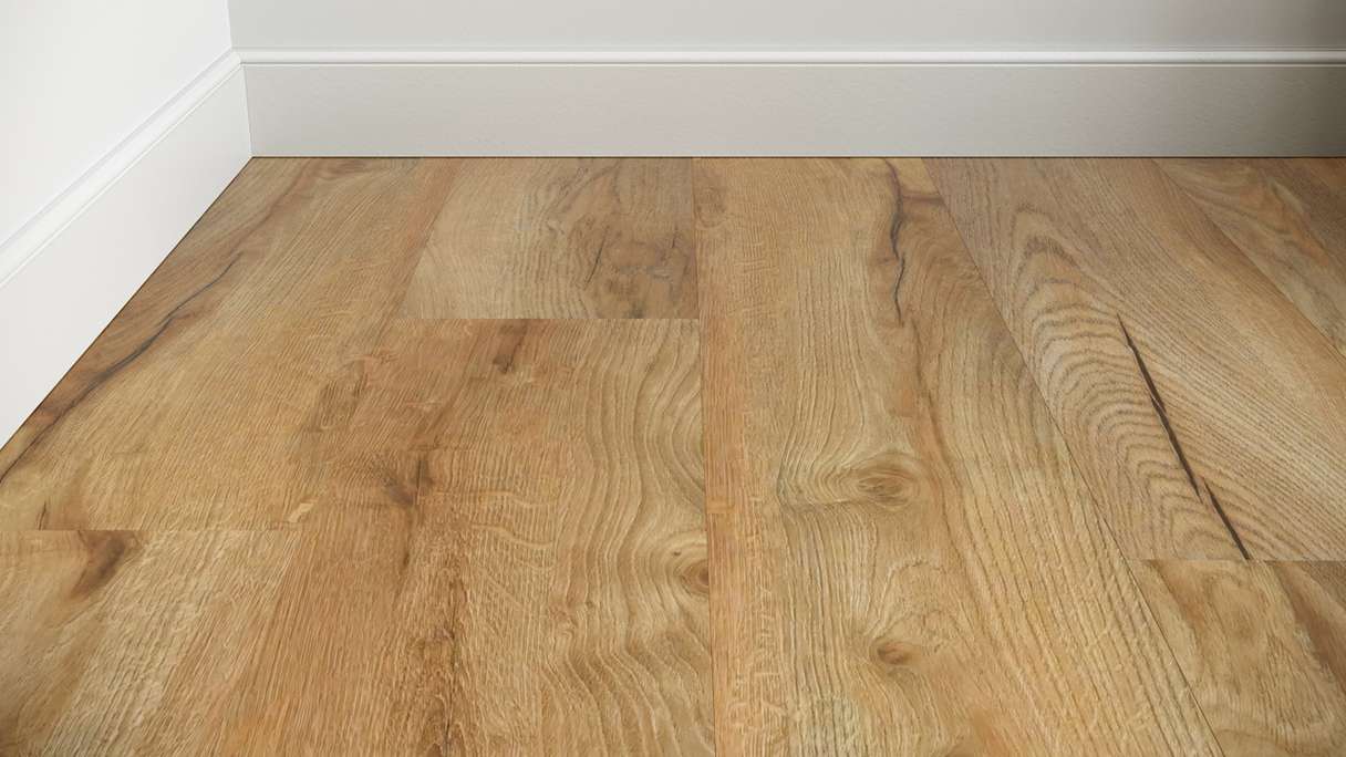 planeo adhesive vinyl - Object Woodline Oak Gold | synchronised embossing (PLDD2570-EGO)