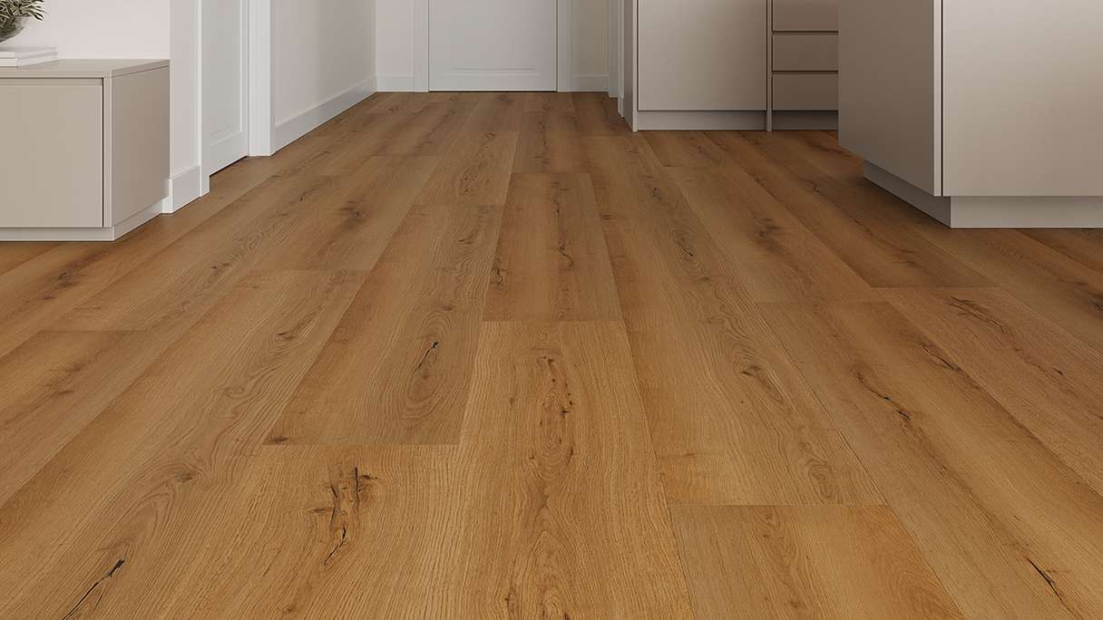 Lys&Land Rigid Klick Vinyl - Fjordline XL Oak Venero 1.83m long XL plank | integrated footfall sound insulation (SP183-07)