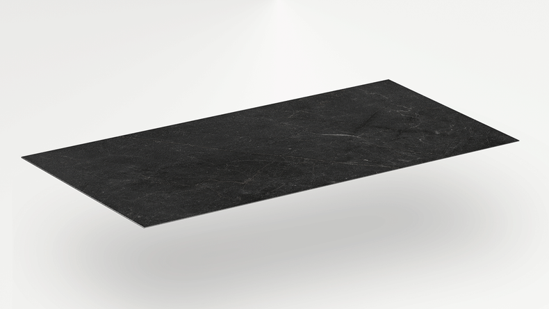 planeo SPC wall cladding – CeraRock Tile Black Slate XL 280 x 117.5 cm