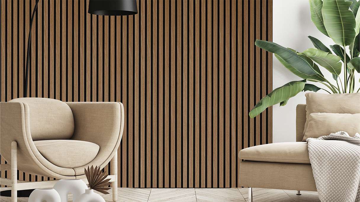 Skaben acoustic panels SilentWall - natural oiled oak