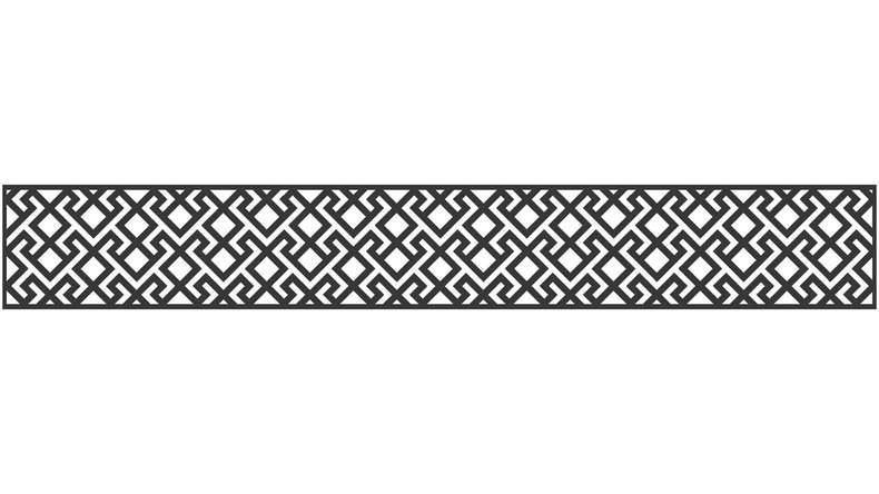 planeo Gardence – Designer insert 1800 x 300 x 1.5 mm, anthracite