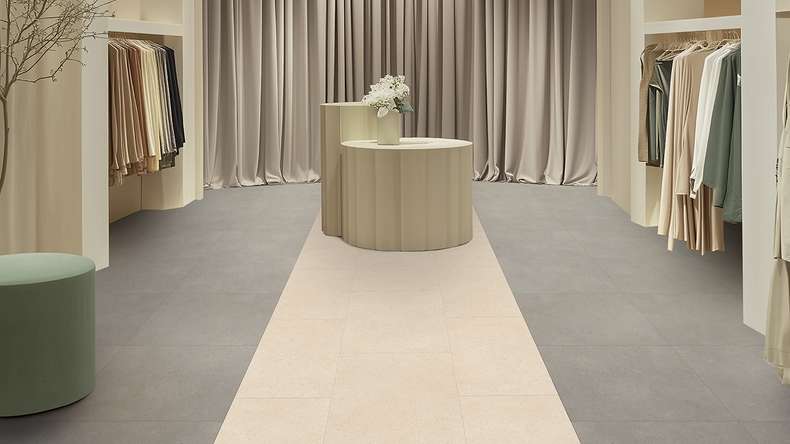 Gerflor Klick Vinyl Rigid - Creation 70 Clic Backyard Grey | Authentic appearance (61291723)