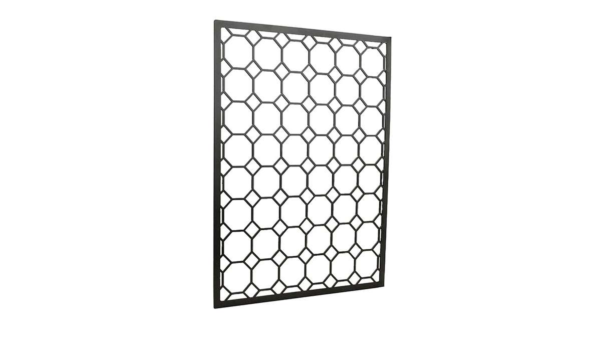 planeo storage grid - black with 4 S-hooks
