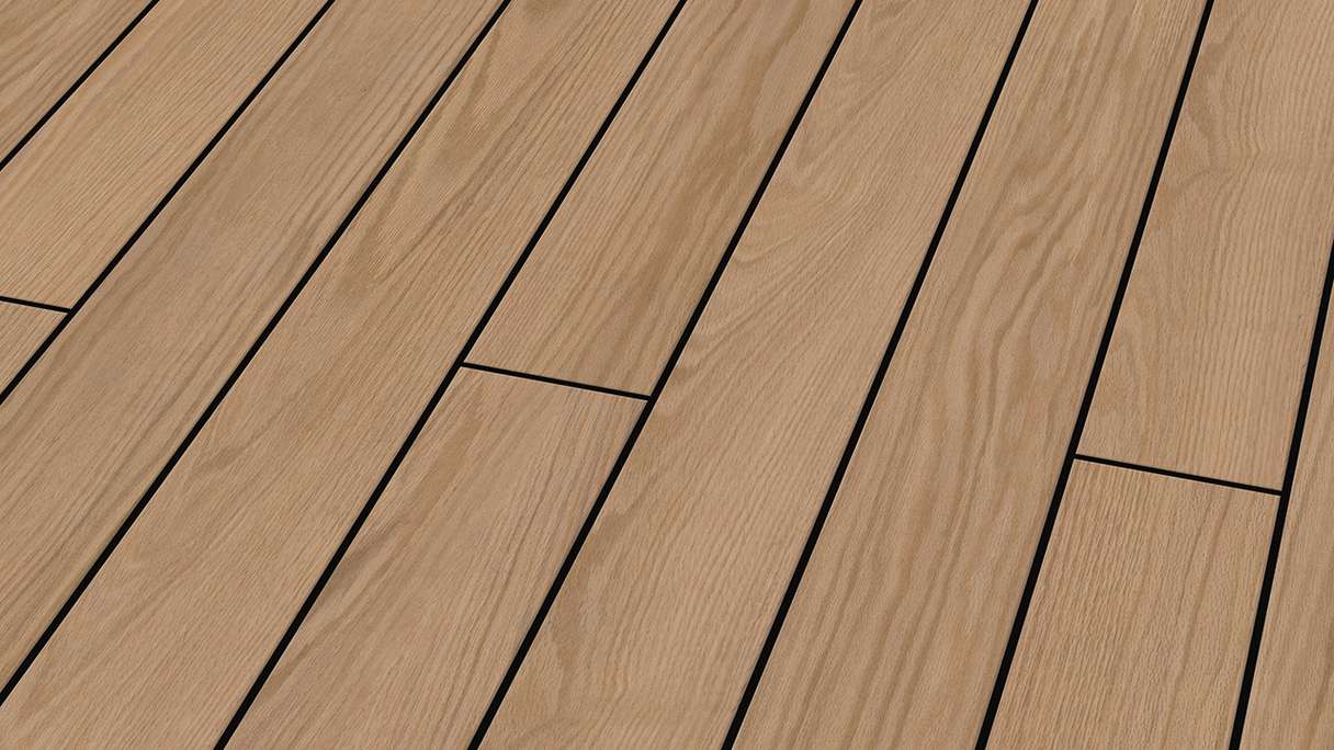 planeo Design Wood – BPC Solid Decking Board – Natural Oak Textured