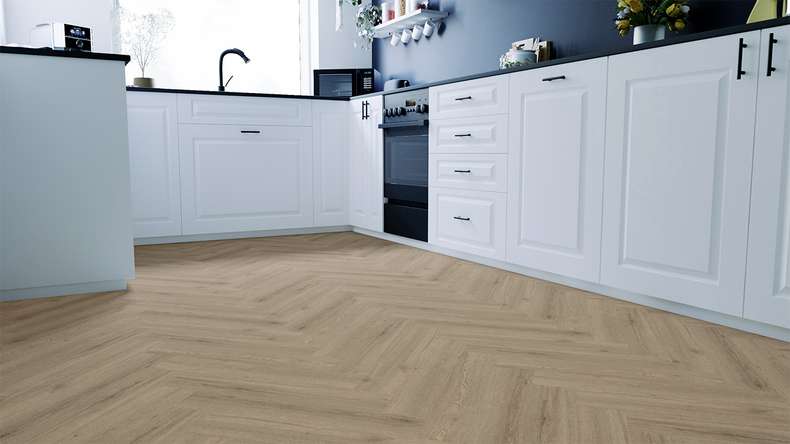 SKAVA rigid click vinyl - Unique Varos | integrated impact sound insulation (LO-2215)