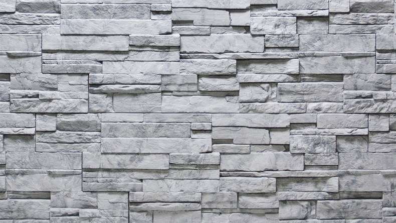 planeo stone-look façade panel - NoviStone Grigio 1054 x 334 mm