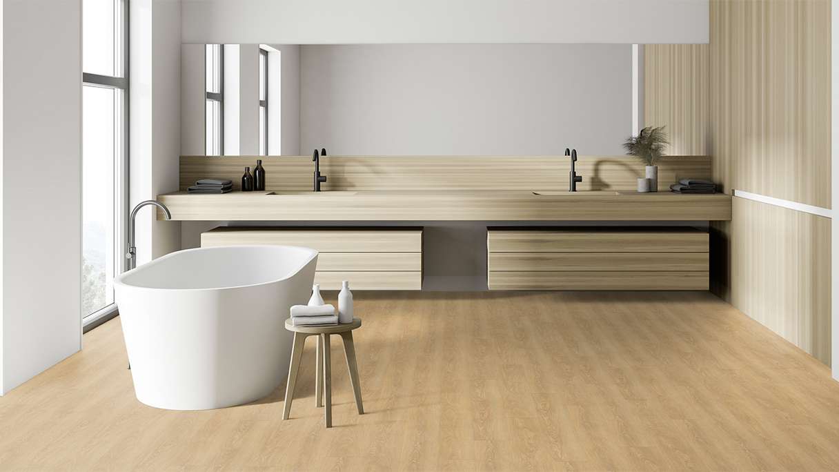 Gerflor Klick Vinyl - Senso Premium Rigid Acoustic Meadow honey | Impact sound insulation integrated (39471540)