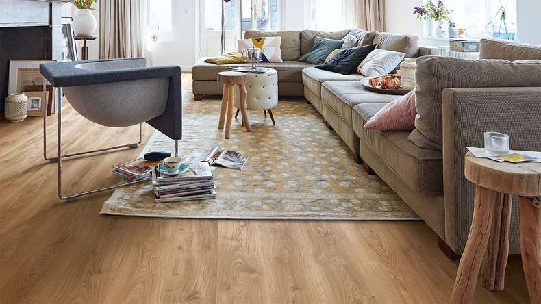 MEISTER Design flooring MeisterDesign. next DL 500 S - 06836 Castle oak natural | Impact sound insulation integrated (400055-2052220-06836)