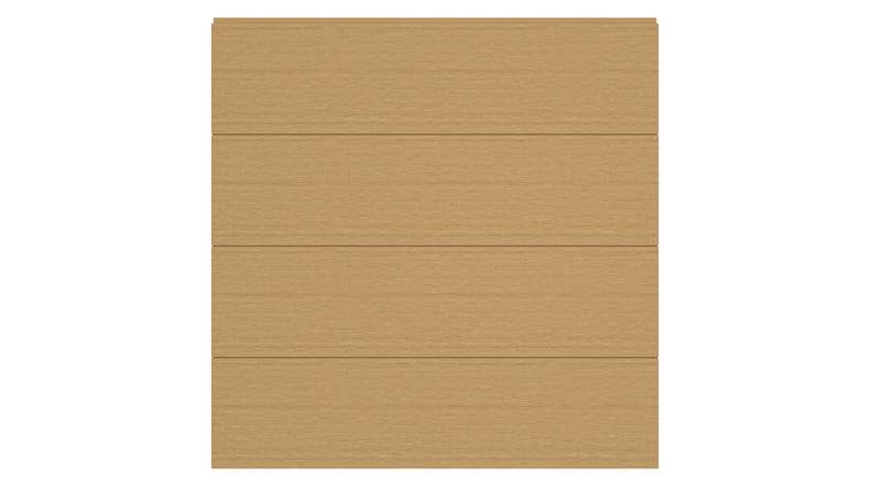 planeo INFINITY - WPC CoEx plug-in fence sand 176 x 183 cm