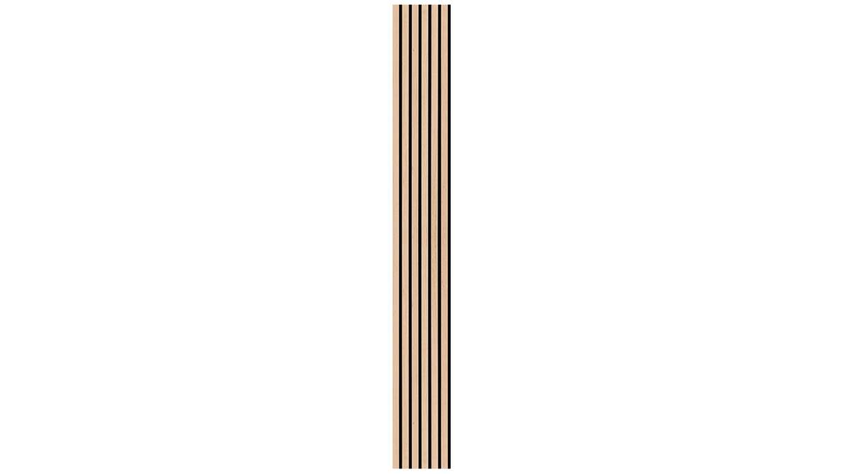 Skaben acoustic panels SilentWall Comfort - light brown oak - 250 x 30 cm
