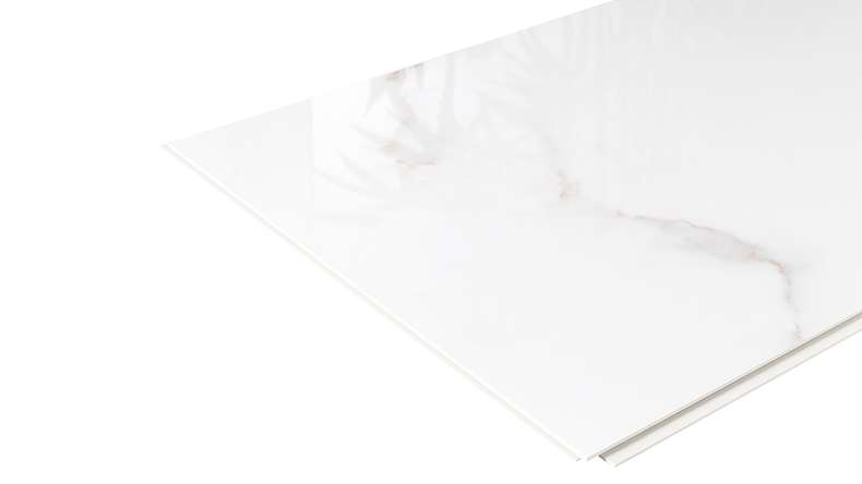 Plastic wall panelling - planeo StrongWall Gloss - Trapanesi | high gloss