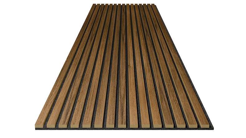 Skaben acoustic panels SilentWall Pro - Rustic oak - 250 x 60 cm