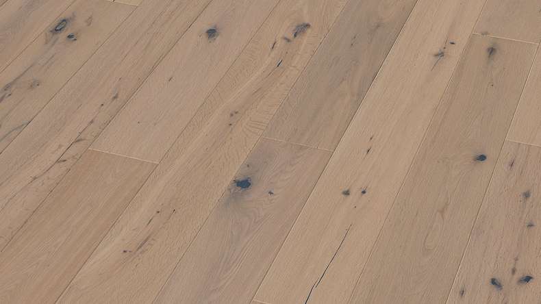 planeo Parquet Flooring - COUNTRY European Oak white (PU-000109-N)