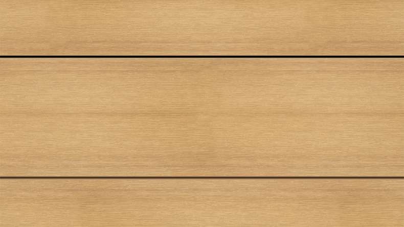 planeo WOODLine Nature - WPC CoEx coated decking board hollow chamber - sand 3m textured/smooth brushed