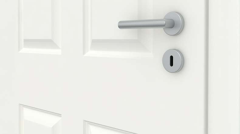 planeo country house interior door VELA Casa 4F white lacquer 9010 round edge | lacquered - 1985 x 610|735|860|985 mm