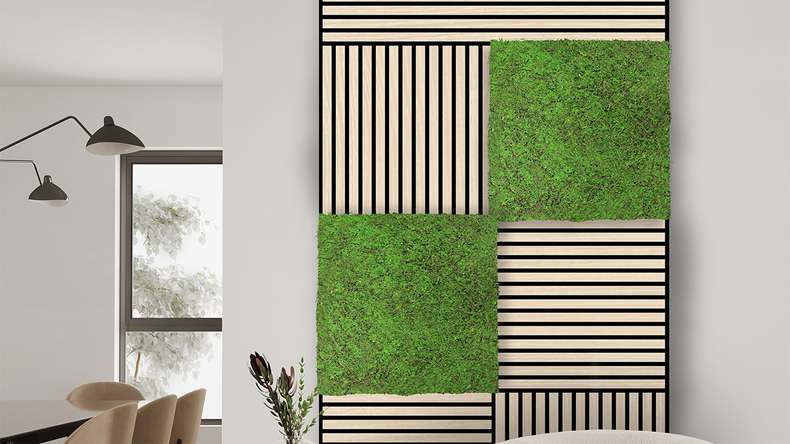 planeo acoustic panel - MixWall Timber Touch Althea Oak 52 x 52 cm | real wood veneer (PLMW-10011A)