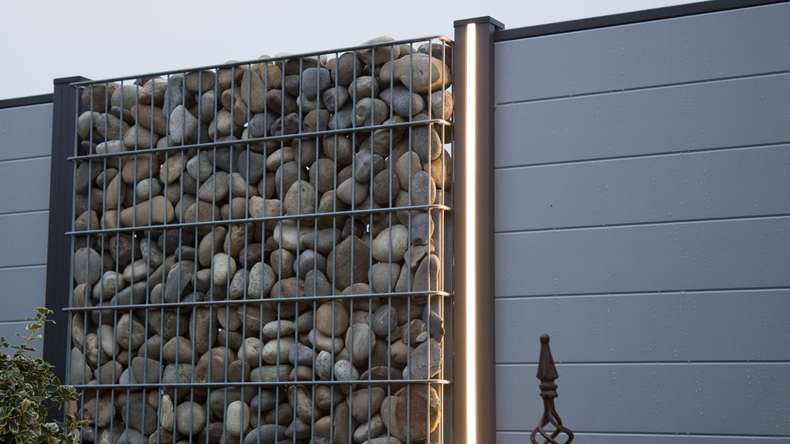 planeo Glow - fence lighting set for 2 light strips