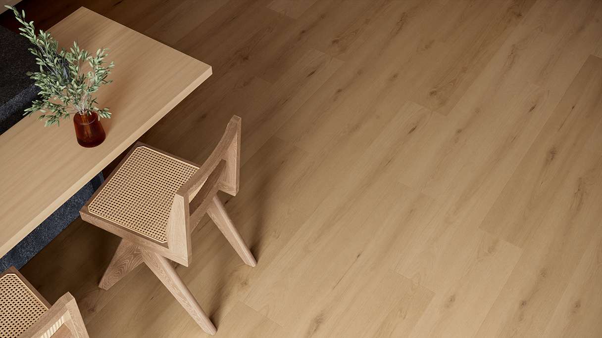 planeo WPC click vinyl - PUREtec MAX 70 EIR Pure Golden Oak | Impact sound insulation integrated (RP-A50-7)