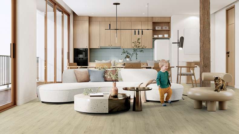 Gerflor CV flooring – TEXLINE Nature 2384 Forest Birch