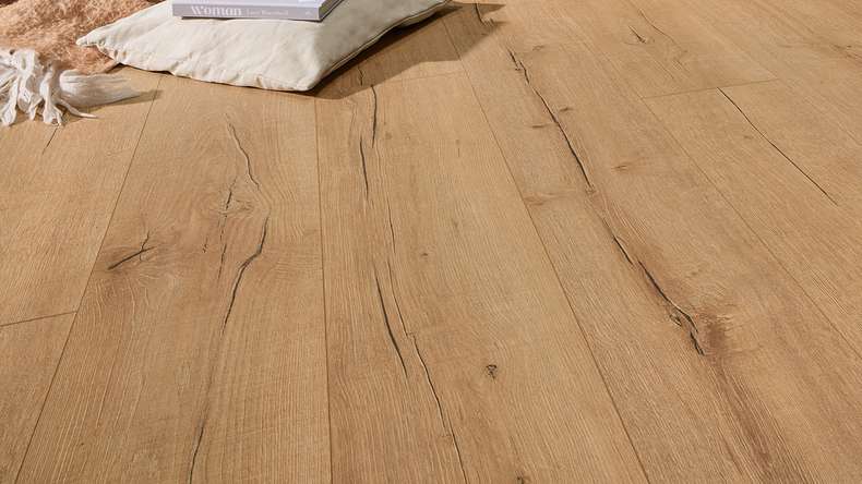 MEISTER Design flooring MeisterDesign. next DL 500 S - 07114 Natural reclaimed oak | Impact sound insulation integrated (400055-2052220-07114)